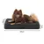 lionto lit orthopédique pour chien avec coussin lavable doux lionto lit orthopédique pour chien avec coussin lavable doux