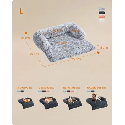 Feandrea FluffyHug Panier pour Chiens, Lit pour Chiens Feandrea FluffyHug Panier pour Chiens, Lit pour Chiens