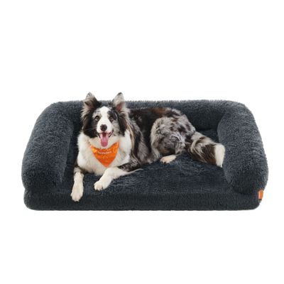 Feandrea FluffyHug Canapé pour Chiens Moyens, Housse Amovible Lavable