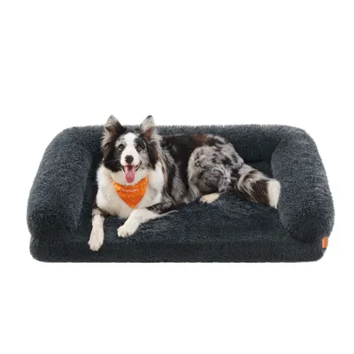 Feandrea FluffyHug Canapé pour Chiens Moyens, Housse Amovible Lavable Feandrea FluffyHug Canapé pour Chiens Moyens, Housse Amovible Lavable