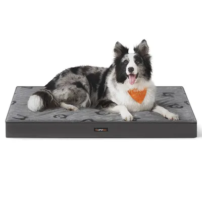 Feandrea Lit pour Chiens, avec Poignée, Déhoussable, Utilisable des 2 Côtés Feandrea Lit pour Chiens, avec Poignée, Déhoussable, Utilisable des 2 Côtés