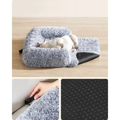 Feandrea FluffyHug Panier pour Chiens, Lit pour Chiens