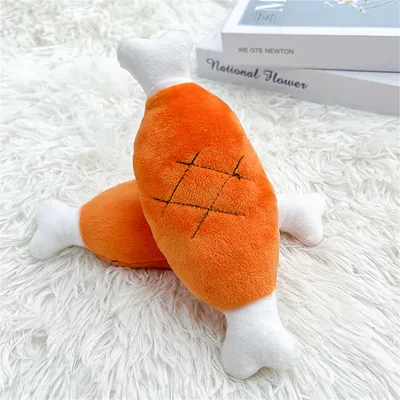 ZenPets Os en peluche pur chien