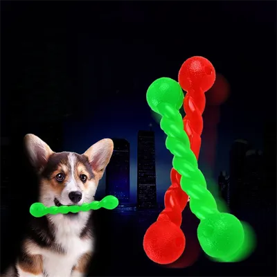ZenPets Os en caoutchouc pour gratter les dents des chiens