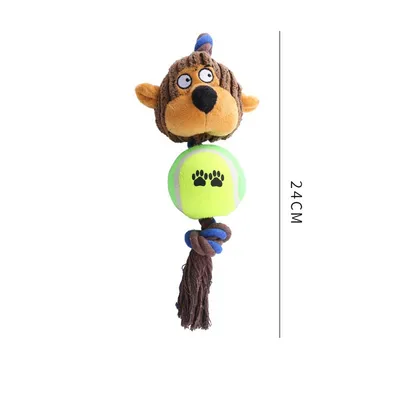 ZenPets Collection de jouets en noeuds de coton pour chiens