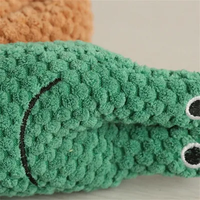 ZenPets Jouet en peluche sonore pour chien en forme d'escargot