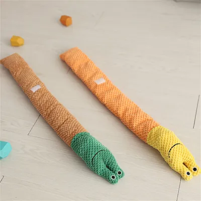 ZenPets Jouet en peluche sonore pour chien en forme d'escargot