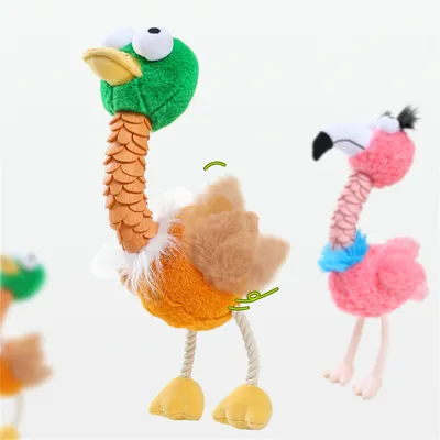 ZenPets Jouet oiseau moche pour chiens