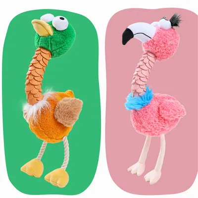 ZenPets Jouet oiseau moche pour chiens