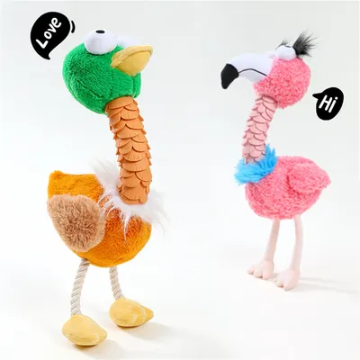 ZenPets Jouet oiseau moche pour chiens