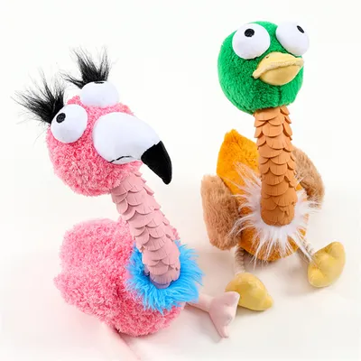 ZenPets Jouet oiseau moche pour chiens