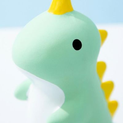 ZenPets Jouet en caoutchouc dinosaure vert pour chien