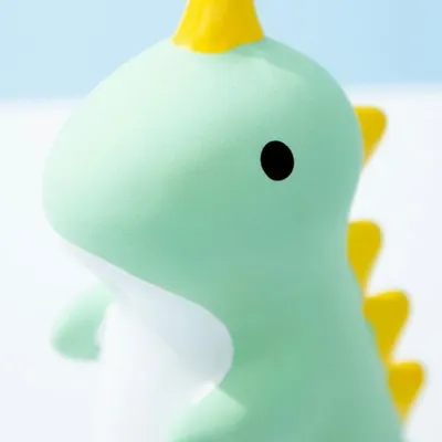 ZenPets Jouet en caoutchouc dinosaure vert pour chien