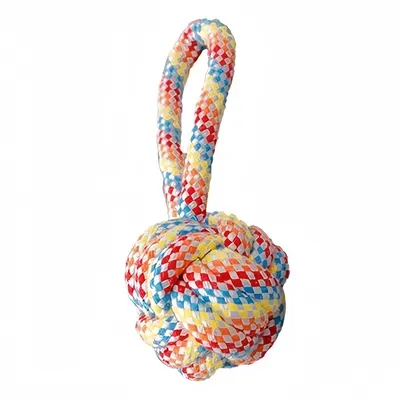 ZenPets Ensemble de jouets en corde pour chiens 4 articles