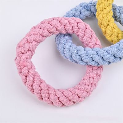 ZenPets Jouet en forme de beignet coloré pour animaux de compagnie