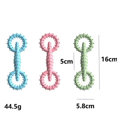 ZenPets Jouet à mâcher en TPR pour chien 3 articles