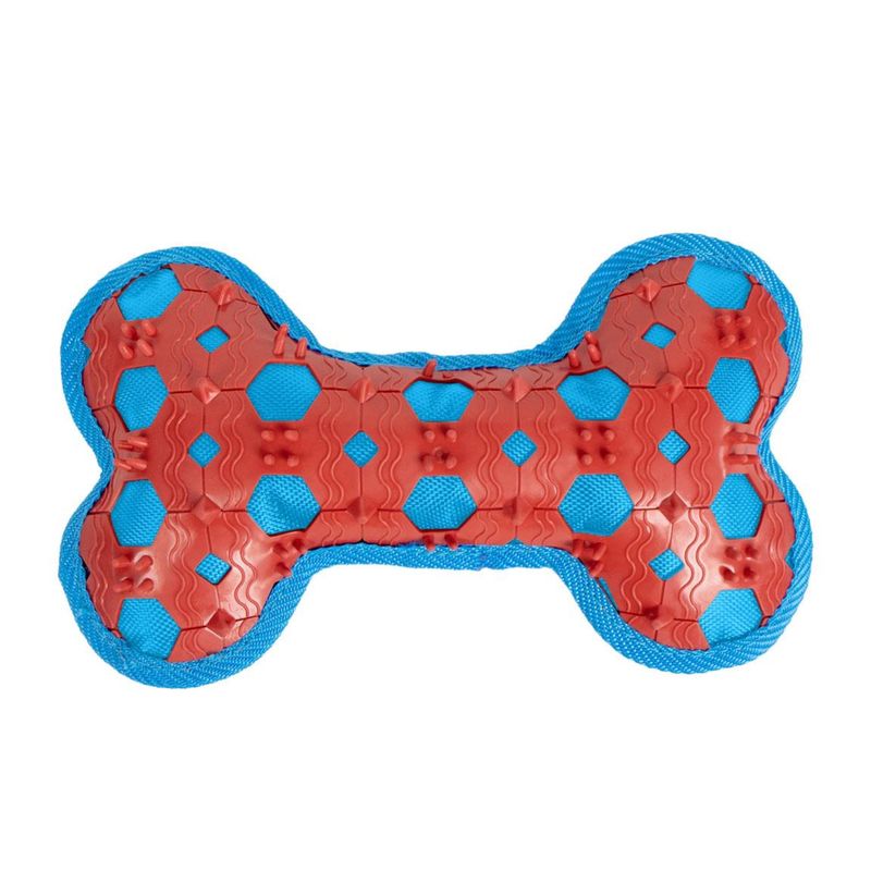 Jouet en forme d'os pour chiens en polyester