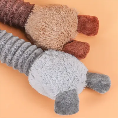 ZenPets Jouet en peluche à long cou pour chiens