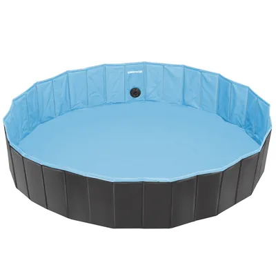 Piscine Pour Chien Pliable, Baignoire Portable Antidérapant Et Résistant