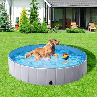 Piscine Pour Chien Pliable Pataugeoire Portable Antidérapant Et Résistant