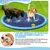 Wassersprühkissen Tragbare Hundedusche Spritzkissen Aufblasbare