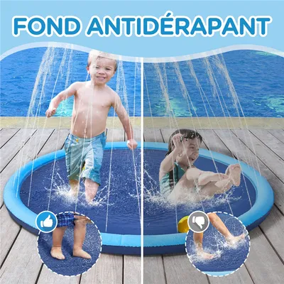 Yaheetech Piscine à Jets d'eau pour Chien