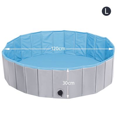 Piscine Pour Chien Pliable Pataugeoire Portable Antidérapant Et Résistant