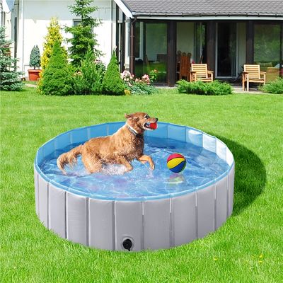 Piscine Pour Chien Pliable Pataugeoire Portable Antidérapant Et Résistant