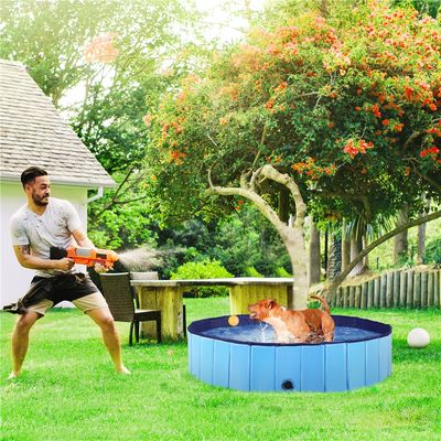 Piscine Pour Chien Pliable Pataugeoire Portable Antidérapant Et Résistant