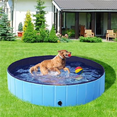 Piscine Pour Chien Pliable Pataugeoire Portable Antidérapant Et Résistant