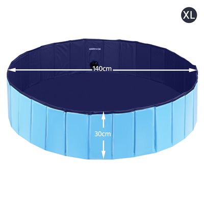 Piscine Pour Chien Pliable Pataugeoire Portable Antidérapant Et Résistant