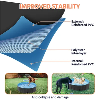 Yaheetech Piscine Portable pour Chien