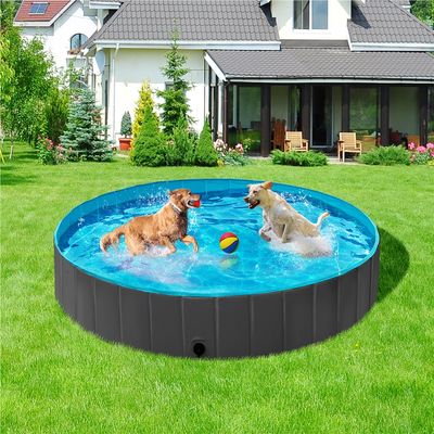 Piscine Pour Chien Pliable Pataugeoire Portable Antidérapant Et Résistant