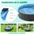 Yaheetech Piscine Portable pour Chien