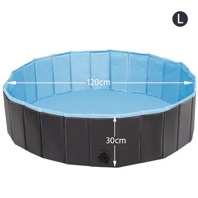 Piscine Pour Chien Pliable Pataugeoire Portable Antidérapant Et Résistant