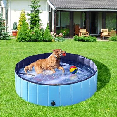Piscine Pour Chien Pliable Pataugeoire Portable Antidérapant Et Résistant