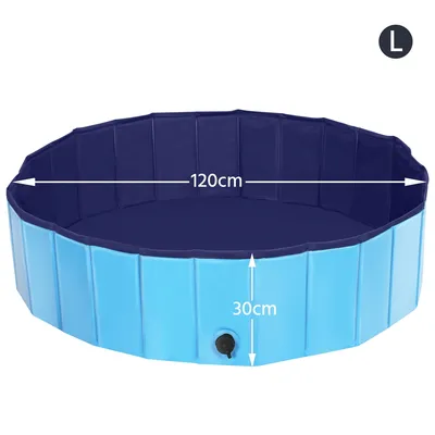 Piscine Pour Chien Pliable Pataugeoire Portable Antidérapant Et Résistant
