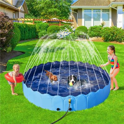 Piscine Pour Chien Pliable, Baignoire Portable Antidérapant Et Résistant
