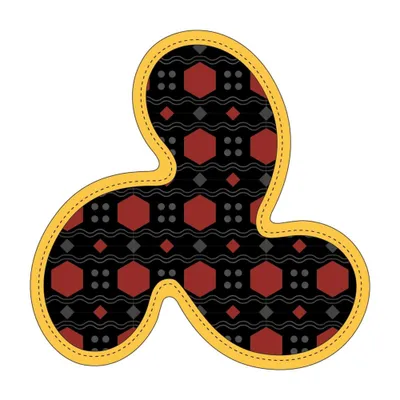 Jouet pour chien Boomerang en polyester Jouet pour chien Boomerang en polyester
