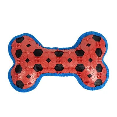 Jouet en forme d'os pour chiens en polyester
