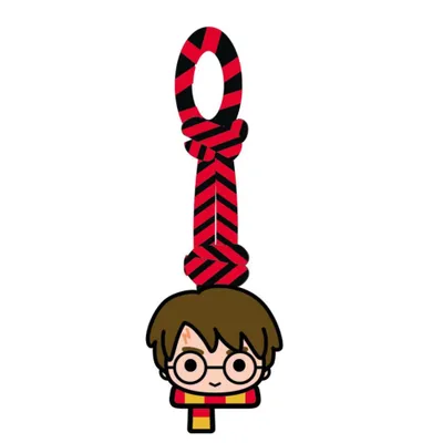 Jouet pour chien en corde avec peluche en polyester