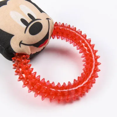 Mickey Anneau à mâcher pour chien en polyester