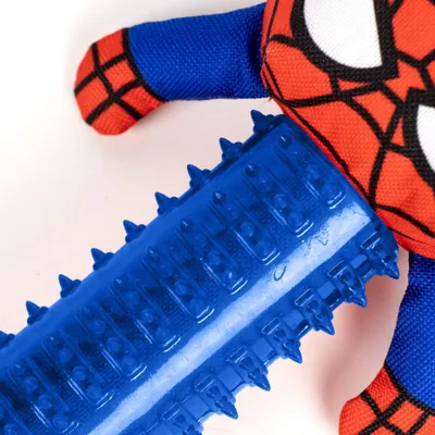 Spiderman LI Anneau de dentition pour chien en polyester