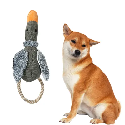 ZenPets Jouet en noeud de coton et de jute pour chiens