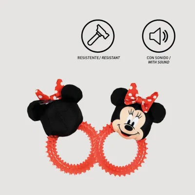Minnie Anneau à mâcher pour chien en polyester