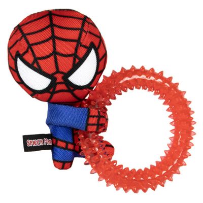 Spiderman LI Anneau à mâcher pour chien en polyester
