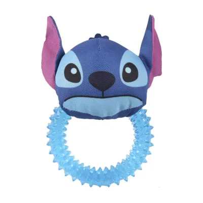 Stitch Anneau à mâcher pour chien en polyester