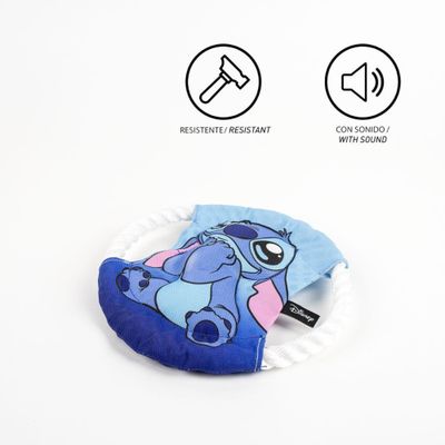 Frisbee pour chiens avec corde en polyester