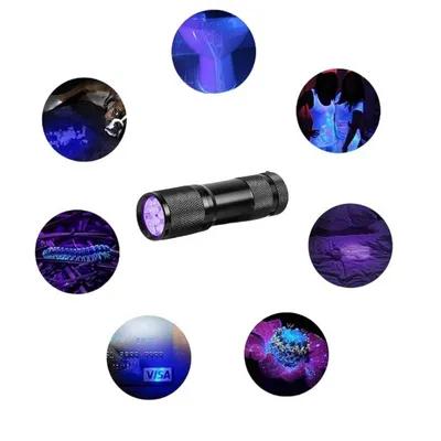 ZenPets Lampe UV multifonctionnelle pour détection chez animaux