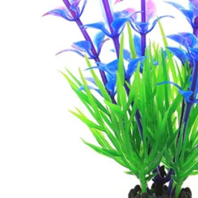 ZenPets Plantes aquatiques artificielles en plastique lot de 2